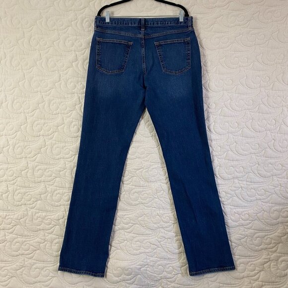 Old Navy Straight Jeans 34 x 34 Mens Blue Jeans - Picture 3 of 10